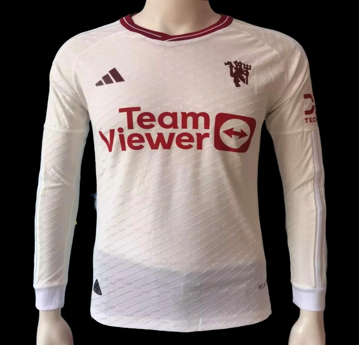 MANCHESTER UNITED 23 24 AWAY LONG SLEEVE PLAYER VERSION