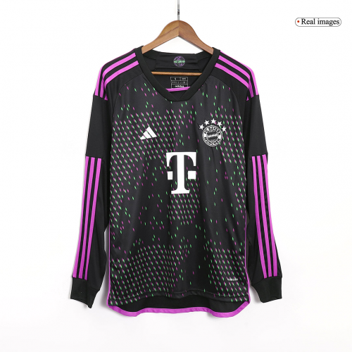 bayern munich away kit 23/24 long sleeve