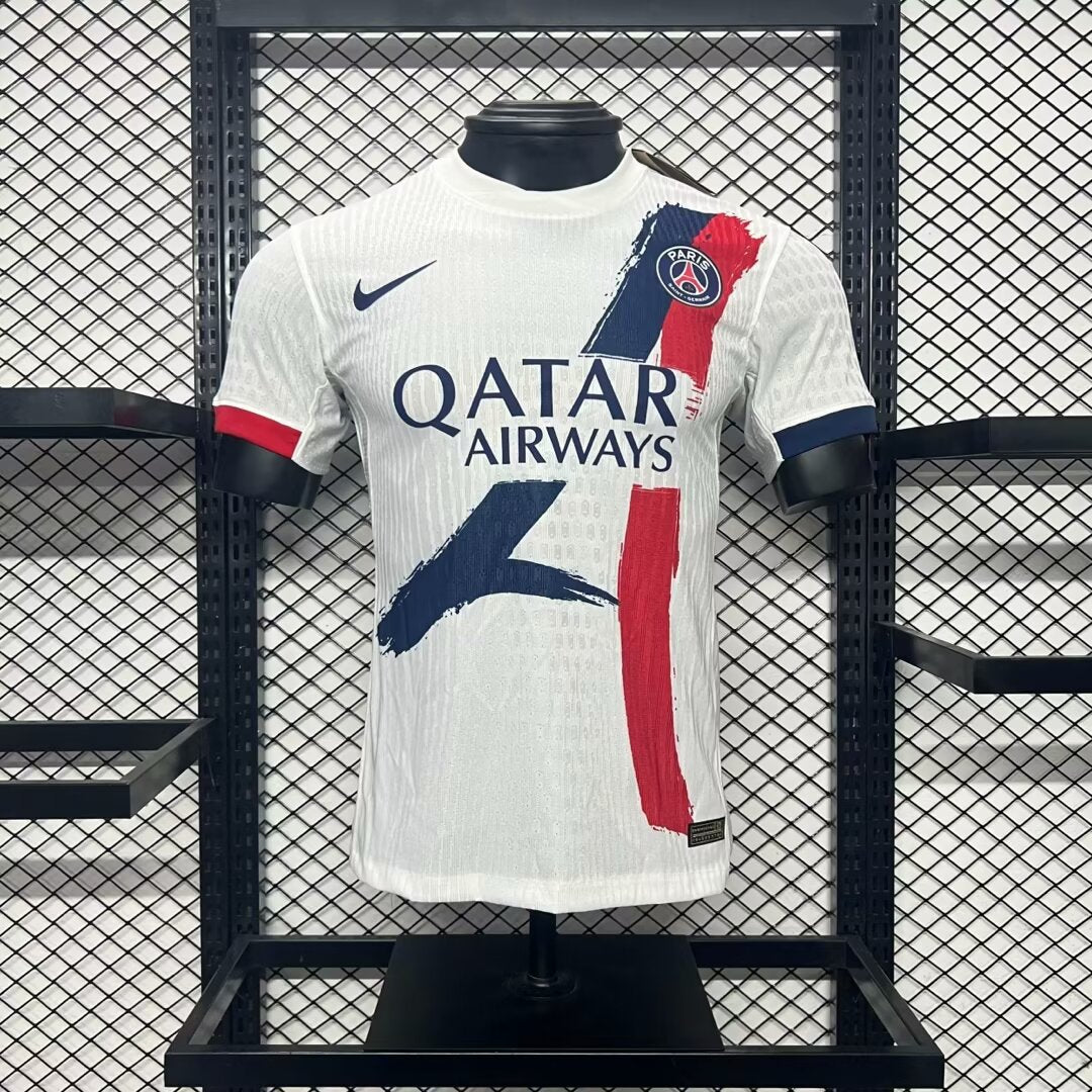 24-25 PSG away white player version jersey