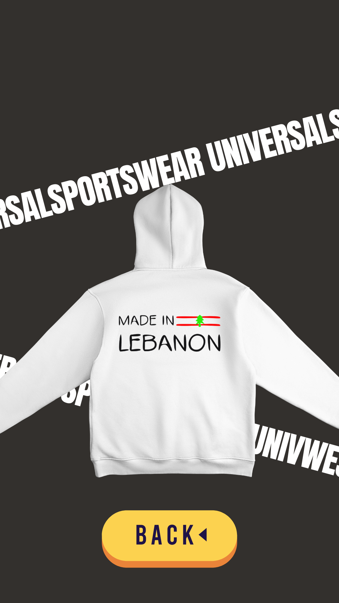 Lebanese hoodie