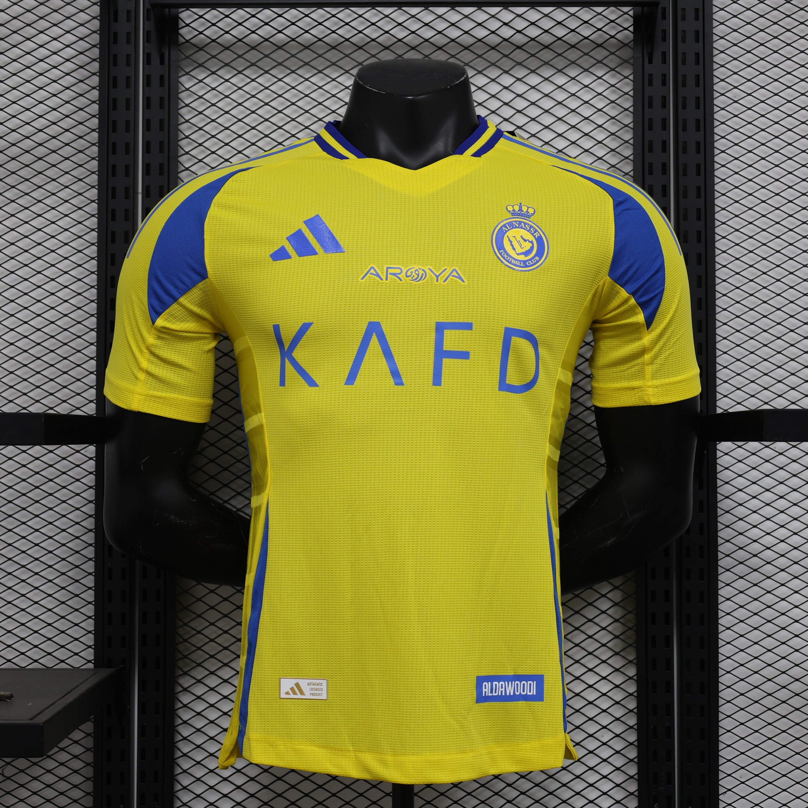 Al-Nasser home player version soccer jersey 2024/2025