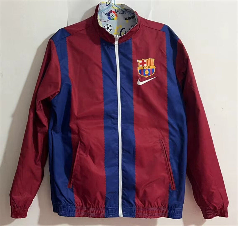 barcelona 2 faced jacket