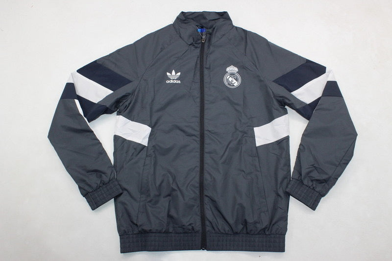 real Madrid gray jacket