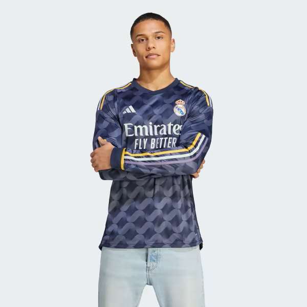 REAL MADRID AWAY KIT LONG SLEEVE