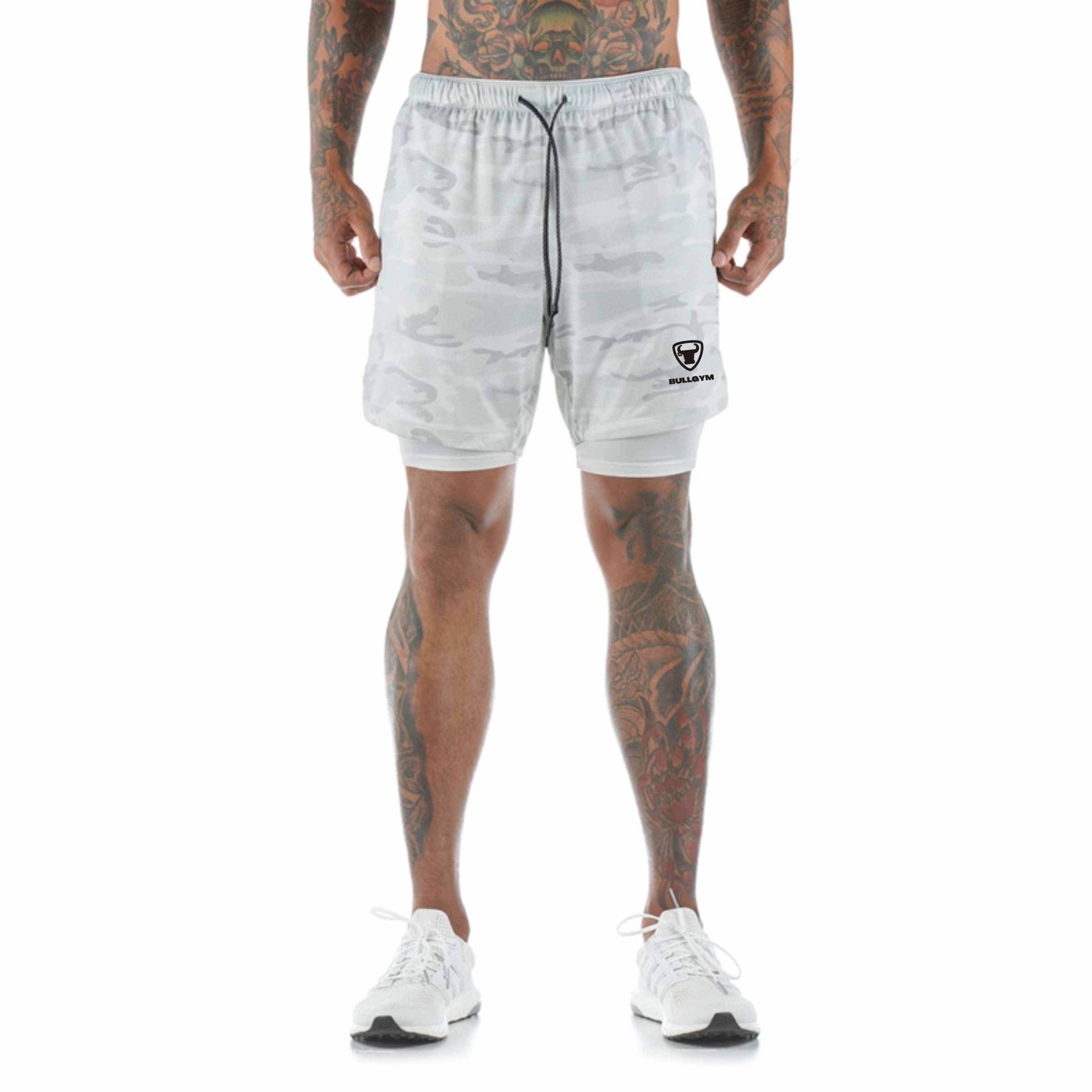 AGILITY SHORT - WHITE CAMO