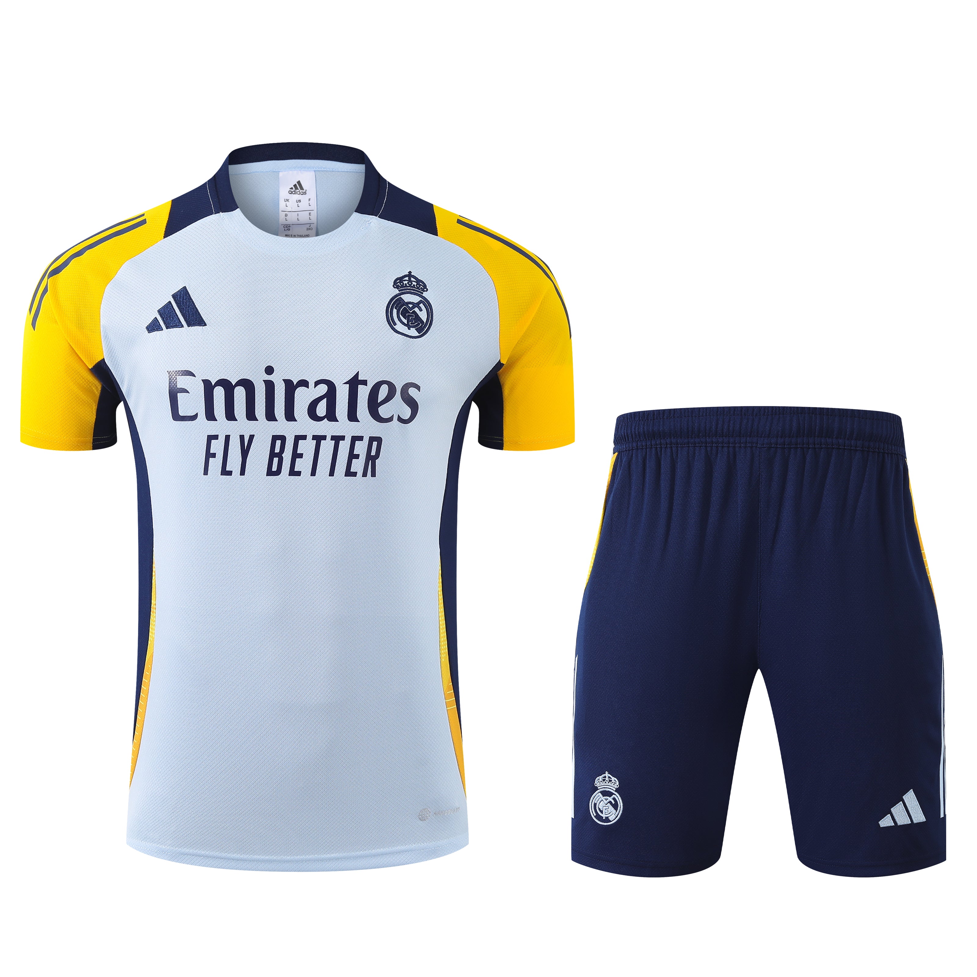 REAL MADRID PRO  TRAINING SHIRT AND SHORT 2024/2025