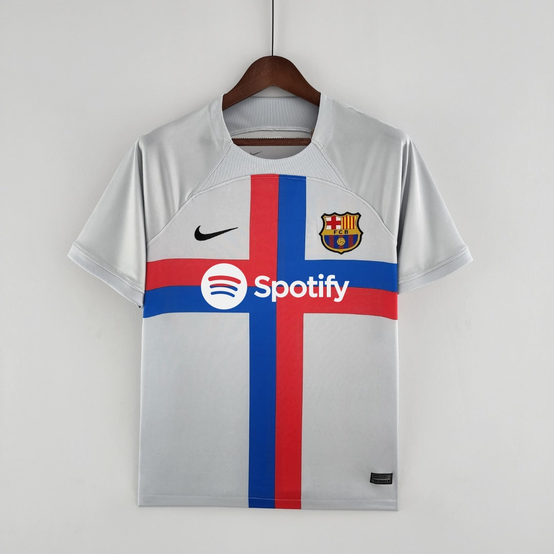 BARCELONA WHITE AWAY SHIRT 2022 2023