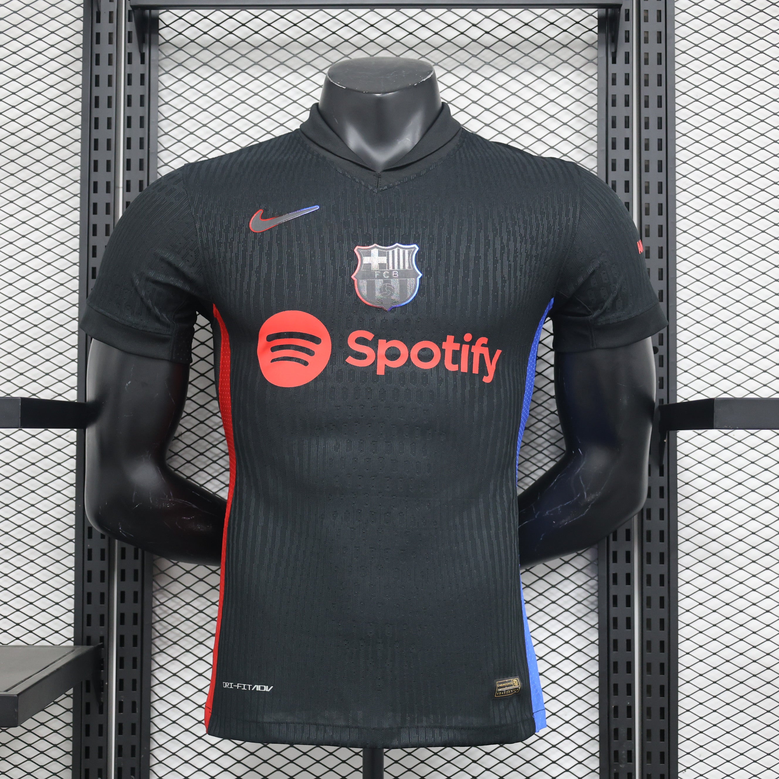 24-25 BARCELONA away black player version jersey